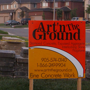 About Artn the ground